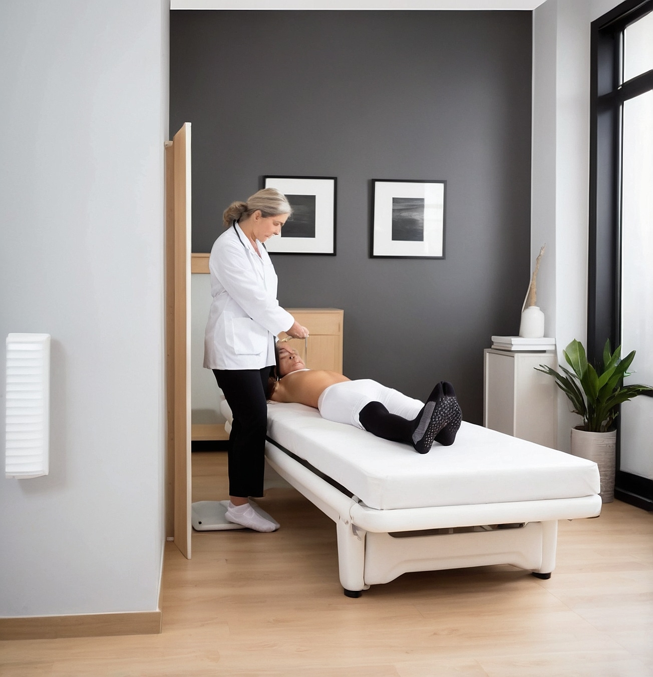 Bienestar con fisioterapia en casa.